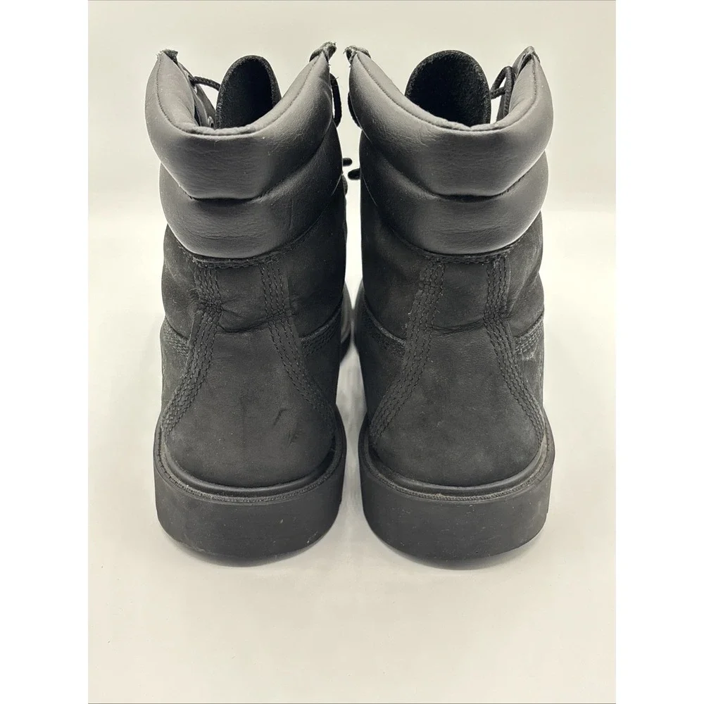 Timberland Linden Woods Women's 6-Inch Waterproof Boots Black Size 7W